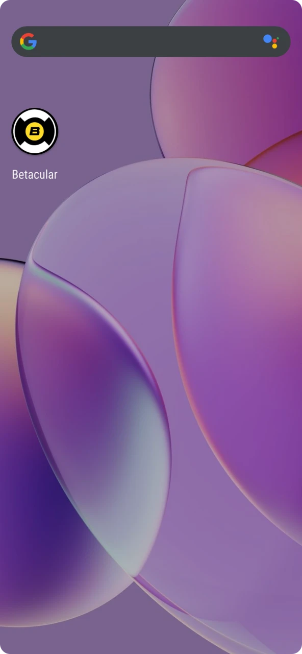 Add the app to your home screen for easy Betacular app access.