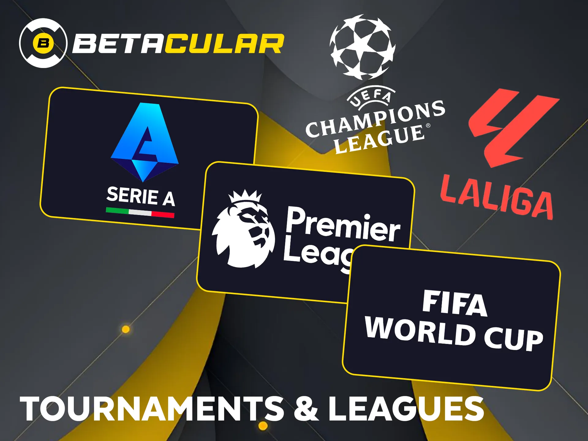 Explore top football leagues on the Betacular site.