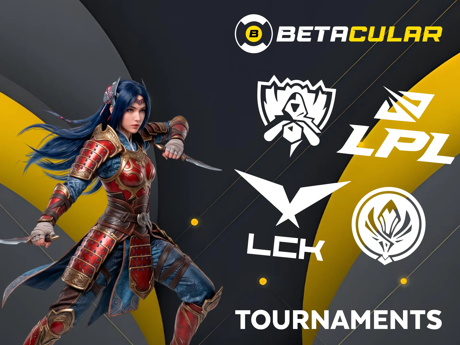 Bet on major LoL tournaments on the Betacular site now.
